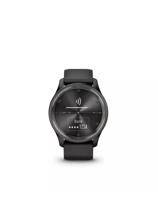 Розумний годинник з гібридним дисплеєм vivomove Trend 40 мм 01002665-00 чорні Garmin (315826362)