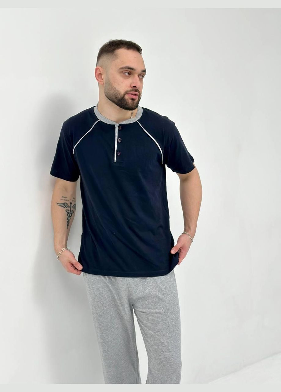 Мужская пижама из хлопка: комфорт и мягкость для вашего сна GT (317268504)