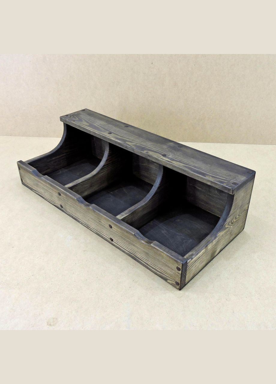 Лоток для овочів і фруктів з дерева Артишок моріон (ЯХО-001511) No Brand (327847057)