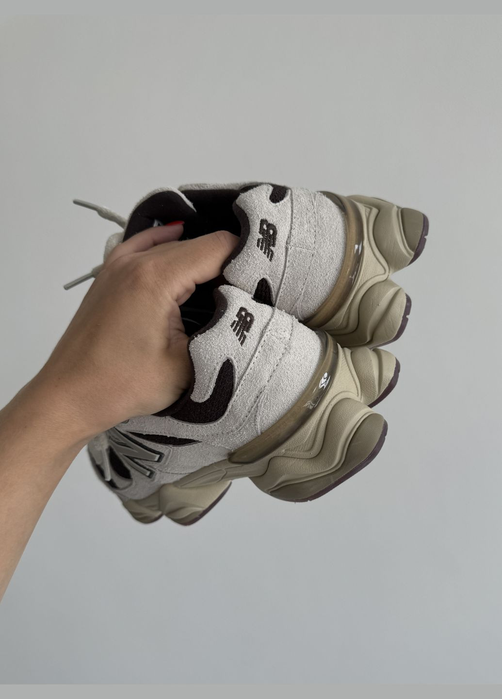 Бежеві Осінні кросівки чоловічі і жіночі new balance 9060 beige | нью беланс 9060 бежеві No Brand