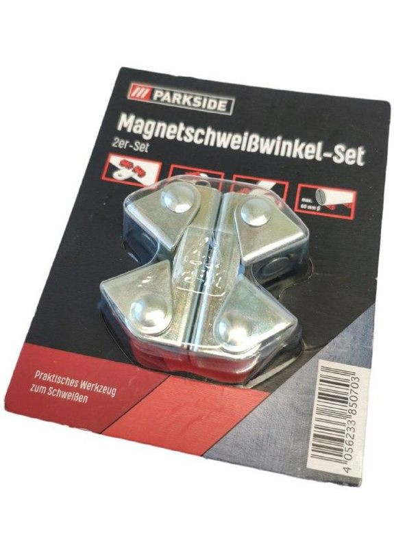 Магнітний кут для зварювання 2 шт., магніт для зварювальних робіт Parkside (365591495)