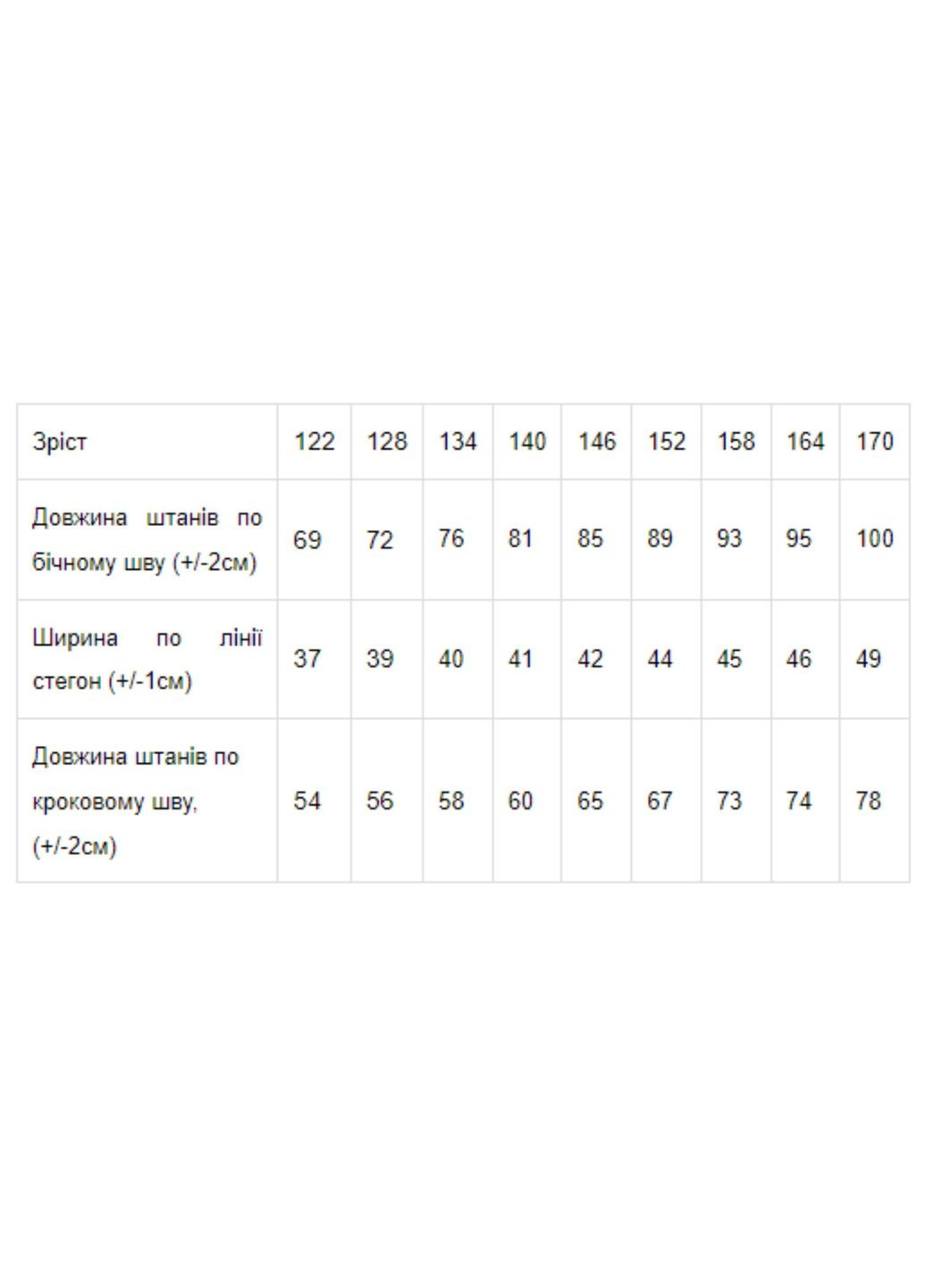Темно-голубые зимние брюки Носи своє