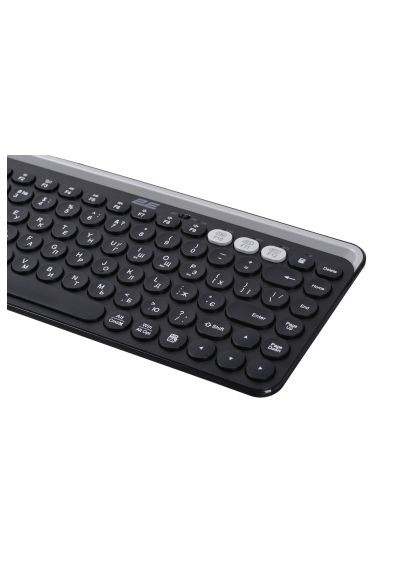 Клавіатура (-KS250WBK_UA) 2E KS250 Wireless USB/Bluetooth UA Black (357491085)