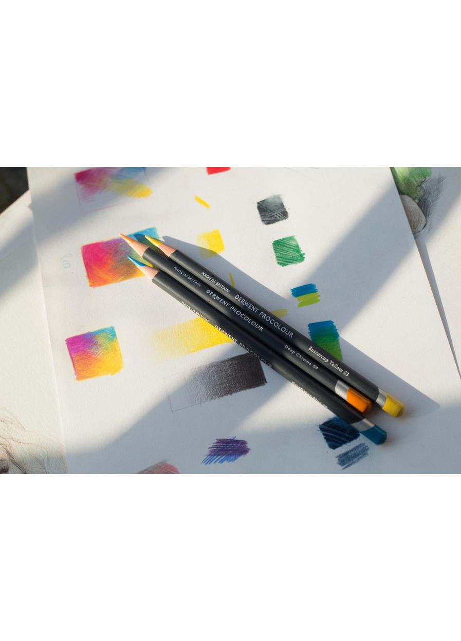 Набор цветных карандашей Procolour 24кол. Derwent (362584304)