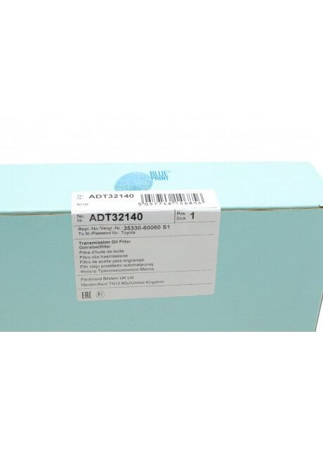 Фильтр масла трансмиссионного Lexus GX 460, LX 570, Toyota Land Cruiser 07- (пр-во) ADT32140 C.I.U Blue Print (366133189)