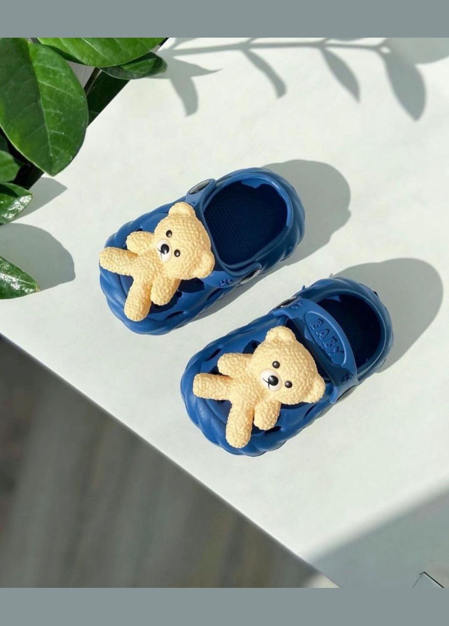 Детские крокси синие 316 No Brand (316631179)