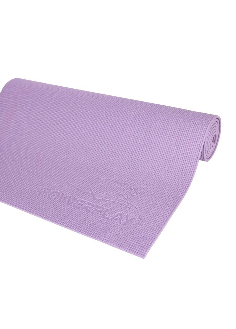 Коврик для йоги и фитнеса 4010, 173x61x0.6, Lavender PowerPlay (324607556)