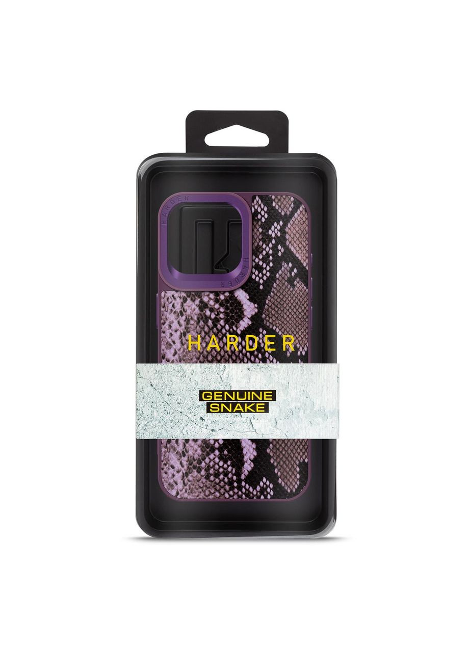 Чехол Genuine Snake для Apple iPhone 15 Pro Max Dark Purple (ARM76785) Harder (327884272)