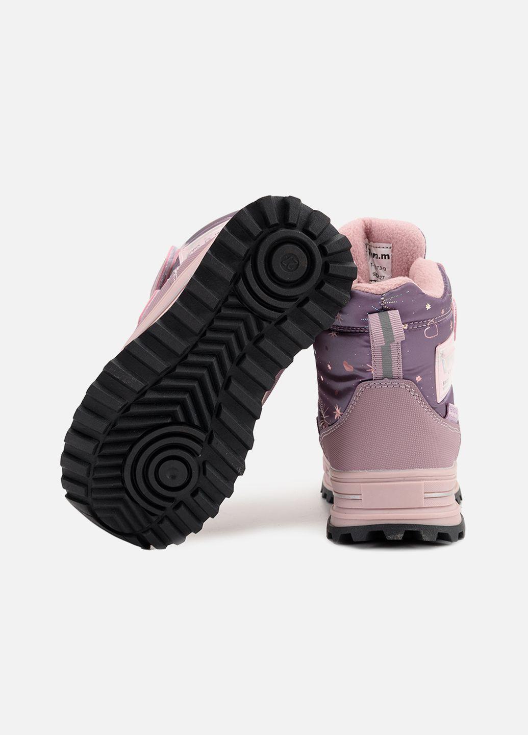 Дутики для дівчинки колір бузковий CB-00260320 No Brand (314911056)