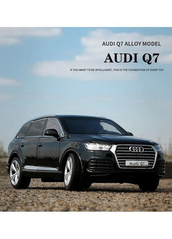 Модель Автомобиля Audi Q7. Металлическая Машинка Audi Q7 1:32. Горят Фары, Звучит Двигатель Seli No Brand (392707004)