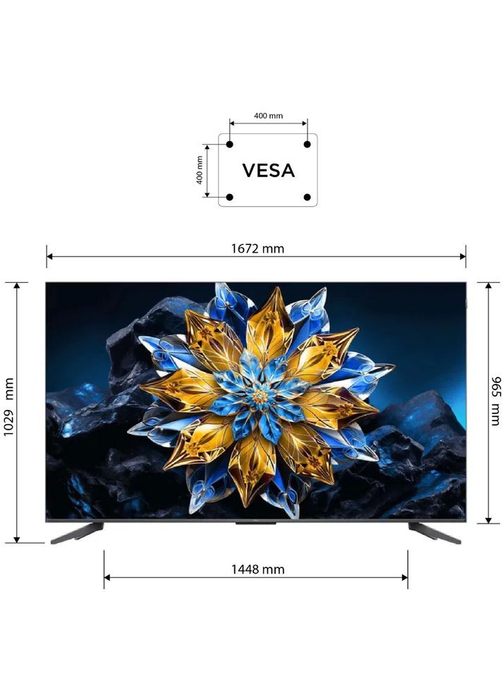 Телевизор 75C655 Pro TCL (307310980)