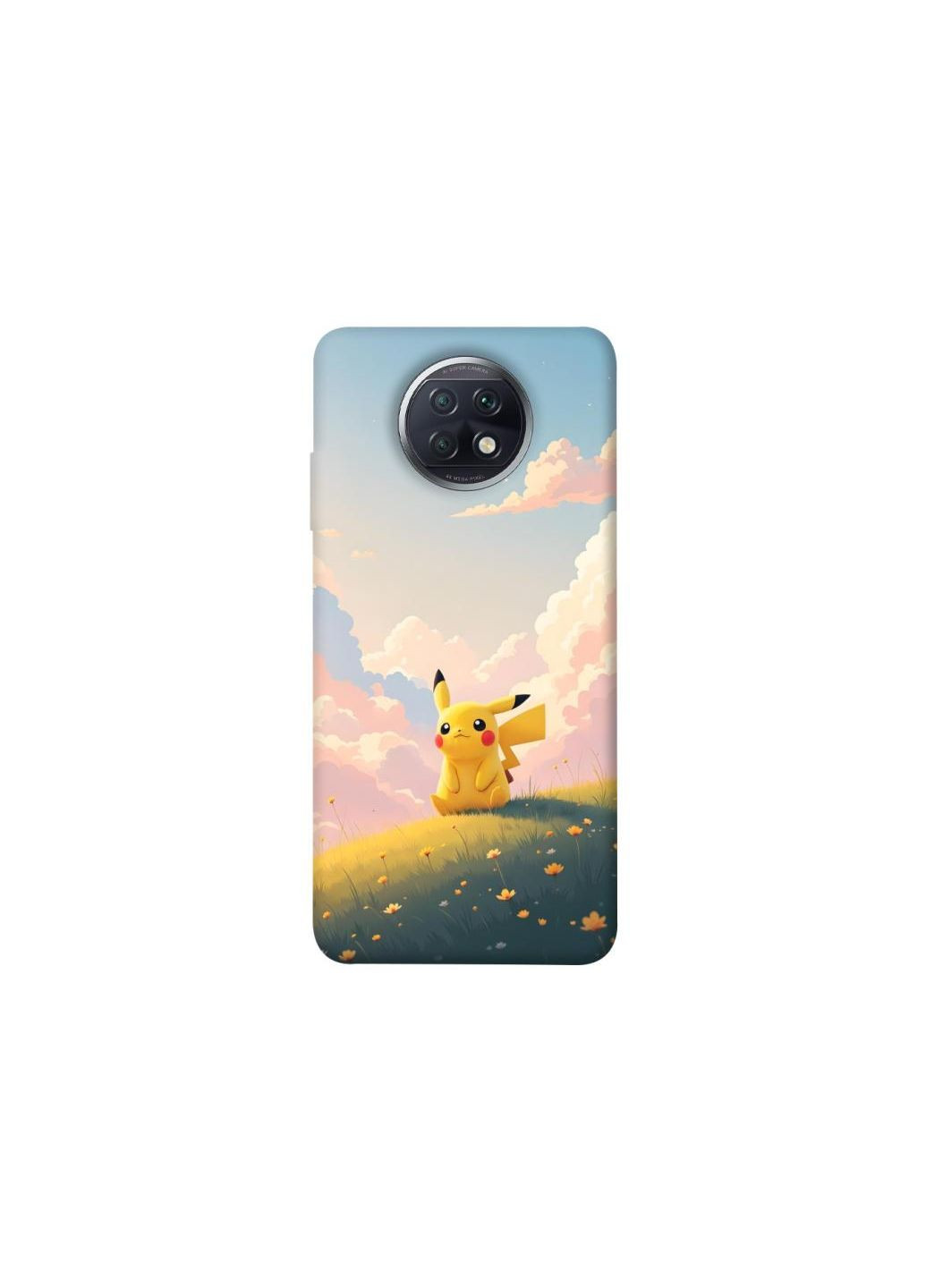 Чехол на Xiaomi Redmi Note 9 5G / Note 9T pikachu Frontalka (349836131)