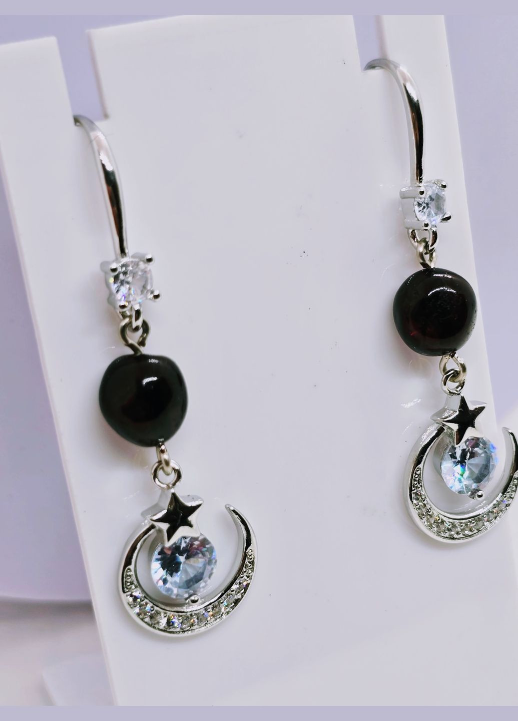 Сережки 3306 з натурального бурштину MINOV (334883758)