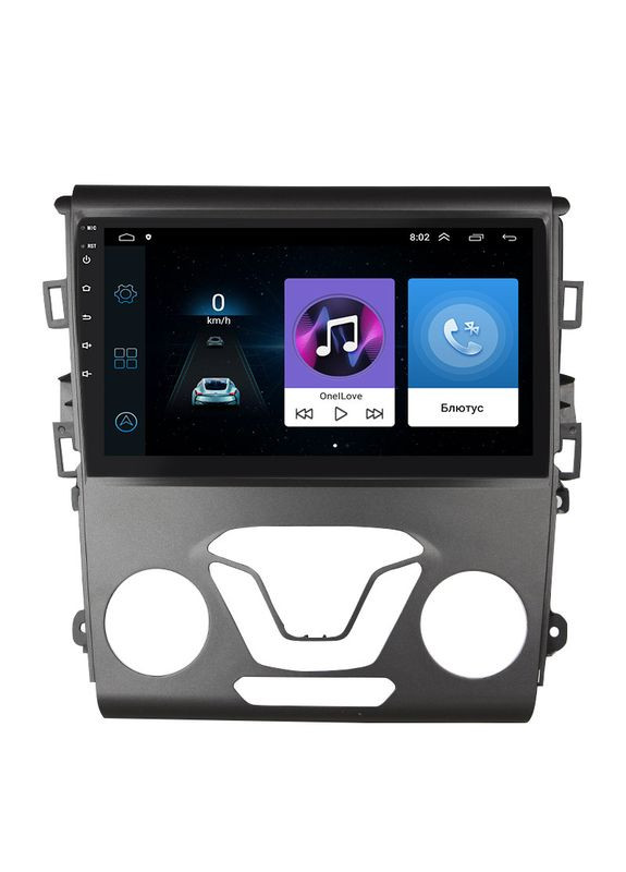 Штатна магнітола 9" для Ford Fusion (North America) II Рестайлінг 2016-2020 1/16Gb Wi-Fi GPS Base 4 шт. Lesko (336204242)