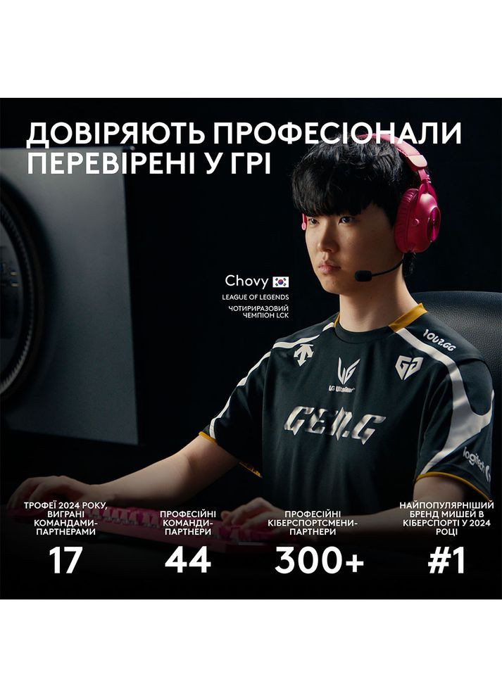 Миша G Pro X Superlight 2 Dex Black (910-007357) Logitech (332613129)