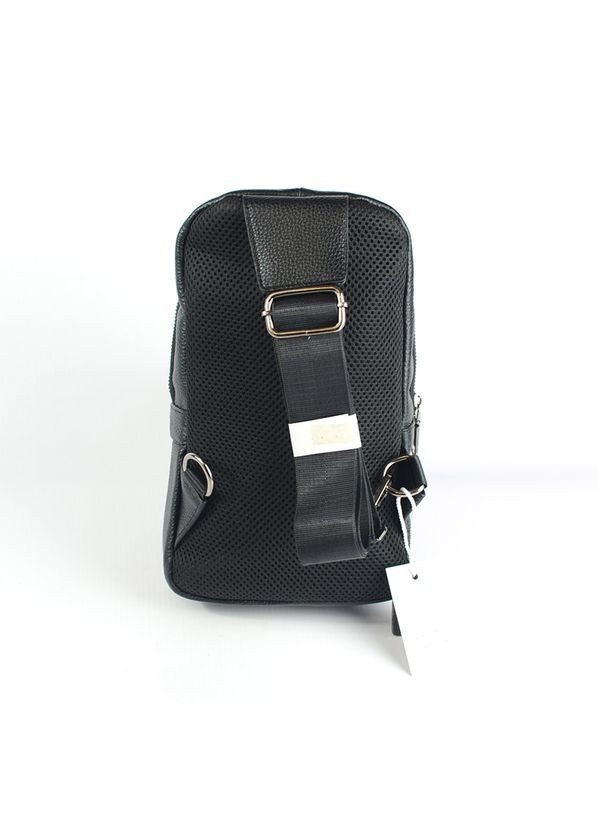 Чоловіча шкіряна сумка нагрудна слінг на одне плече з натуральної шкіри No Brand (305833993)