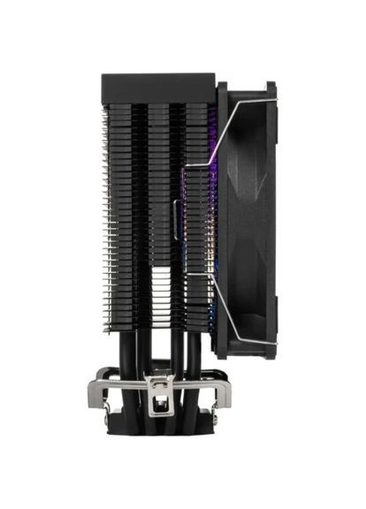 Кулер для процесора ST-6U3-ST, Black, алюміній/мідь, 1x120 мм ARGB, для Intel 1851/1700/1200/115x, AMD AM5/AM4, до 160 Вт QUBE (367074336)