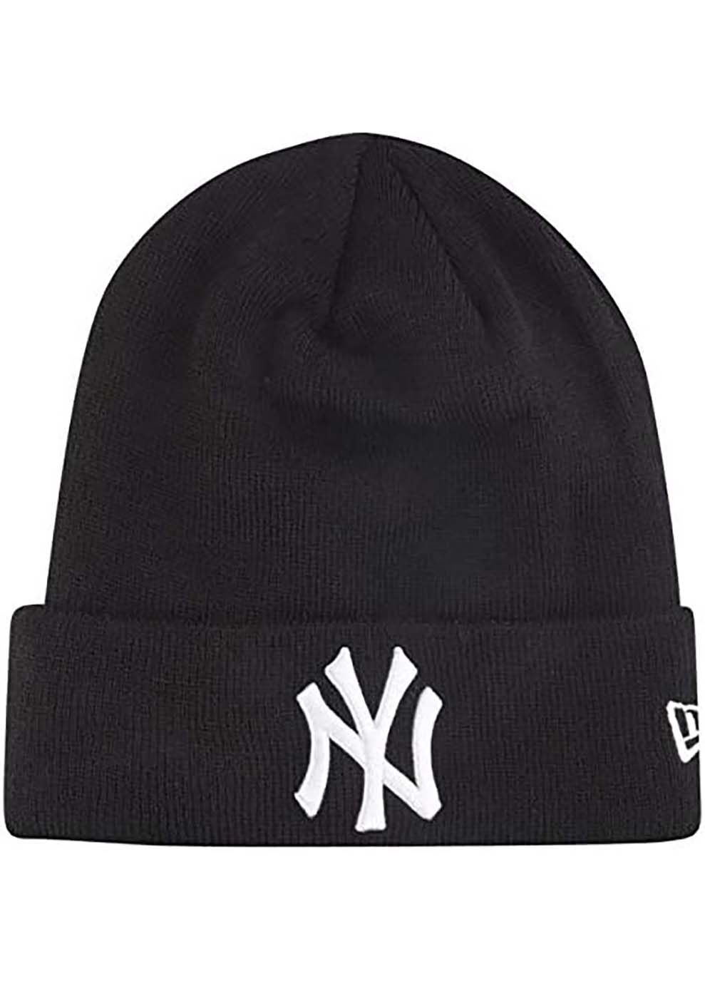 Шапка Mlb Essential Cuff Черный New Era (367595678)