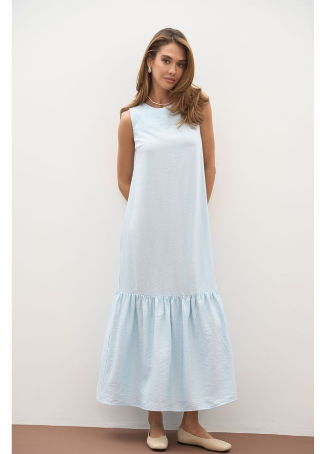 Светло-голубое платье 3051 Triko Bakh