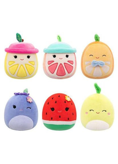 М'яка іграшка-сюрприз Веселі фруктики (13 cм) Squishmallows (356692375)