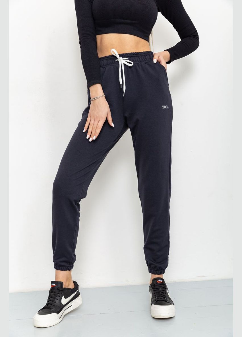 Спорт штани жіночі двонитка, колір бордовий, Ager (266814496)