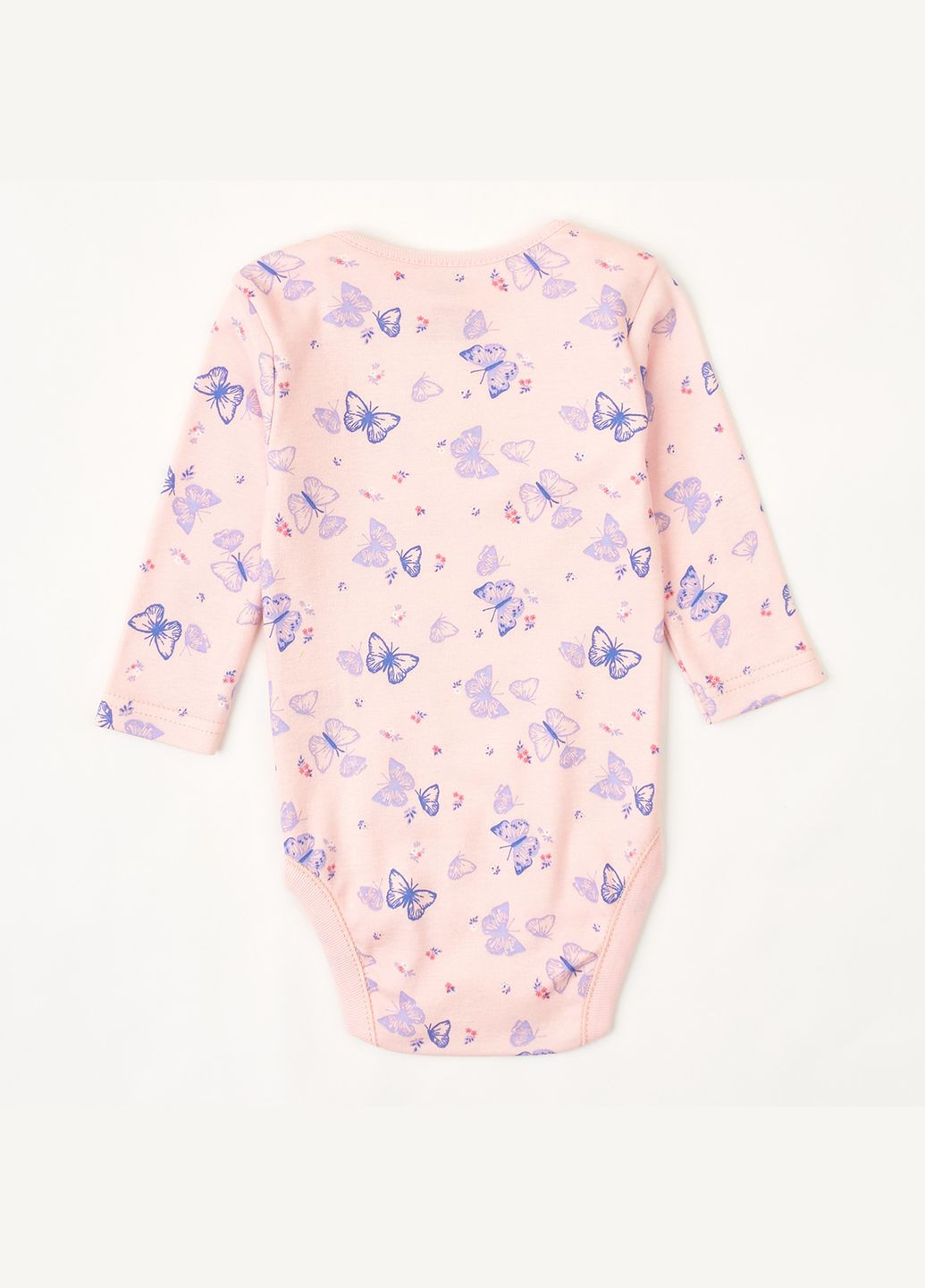 Боди детское с длинным рукавом "Бабочки" KRAKO (314964583)