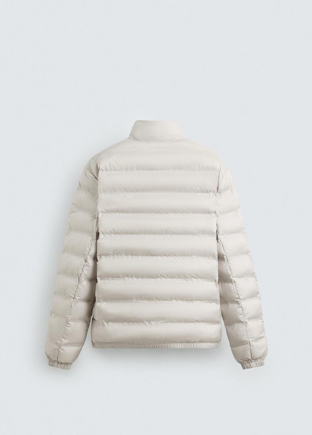 Светло-серая летняя куртка Zara