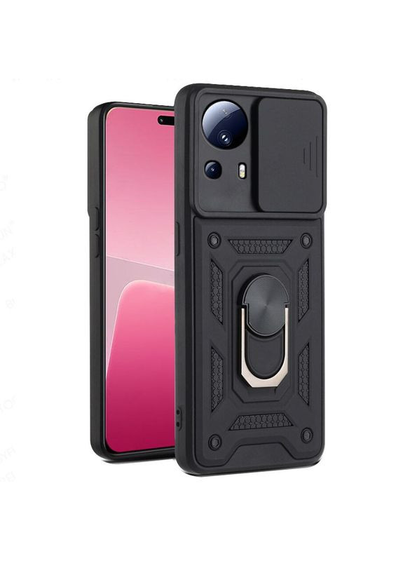 Ударостійкий чохол Camshield Serge Ring для Xiaomi 13 Lite Black No Brand (340063615)