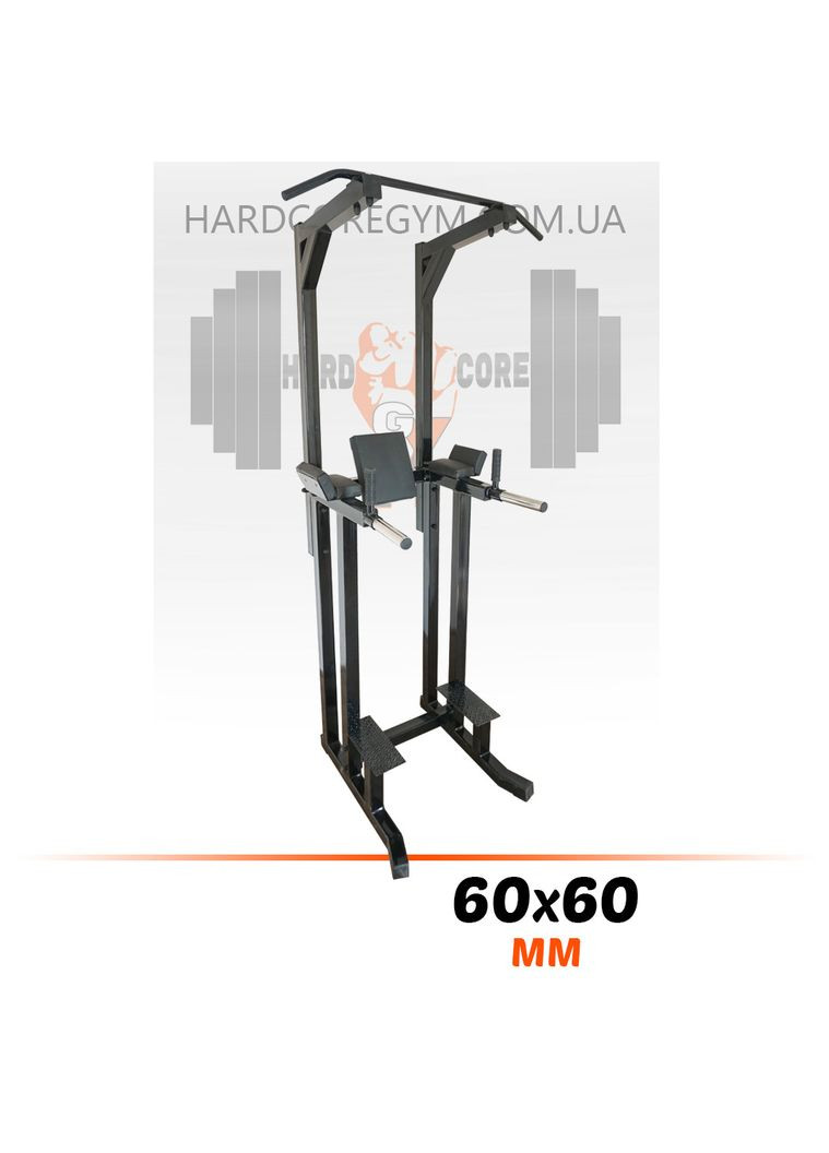 Турник, брусья и пресс, с опорами для ног (60х60х2 мм) No Brand (326596708)