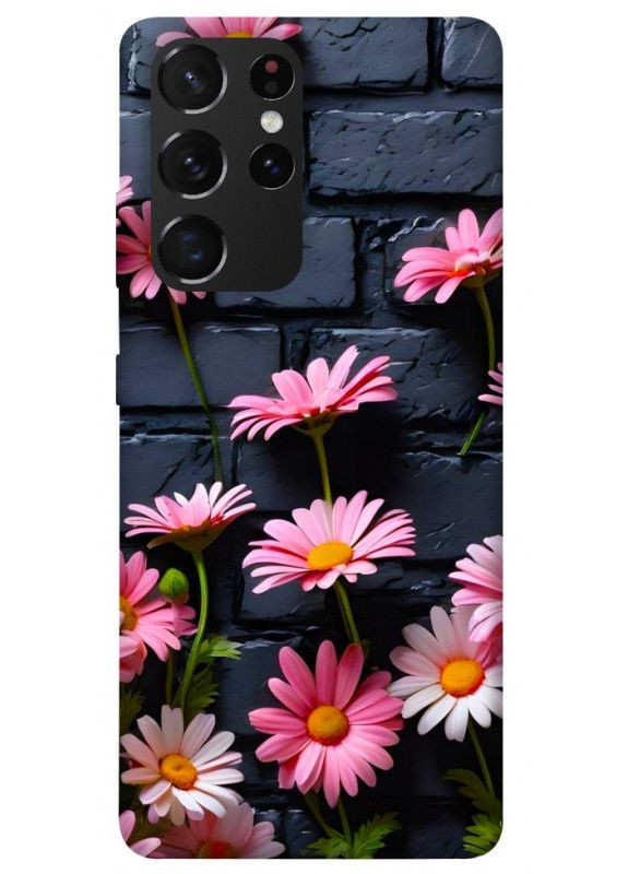 Чехол с принтом для Samsung Galaxy S21 Ultra / для самсунг галакси С21 ультра контраст No Brand (334298818)