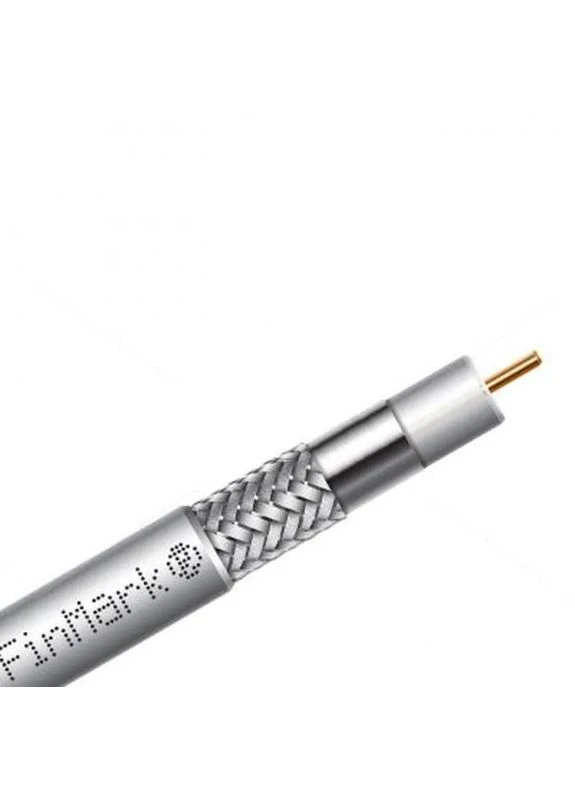 Кабель телевізійний RG-690, CU, double shielding, 100м (F690BVcu-WB_100_white) FinMark (399658845)