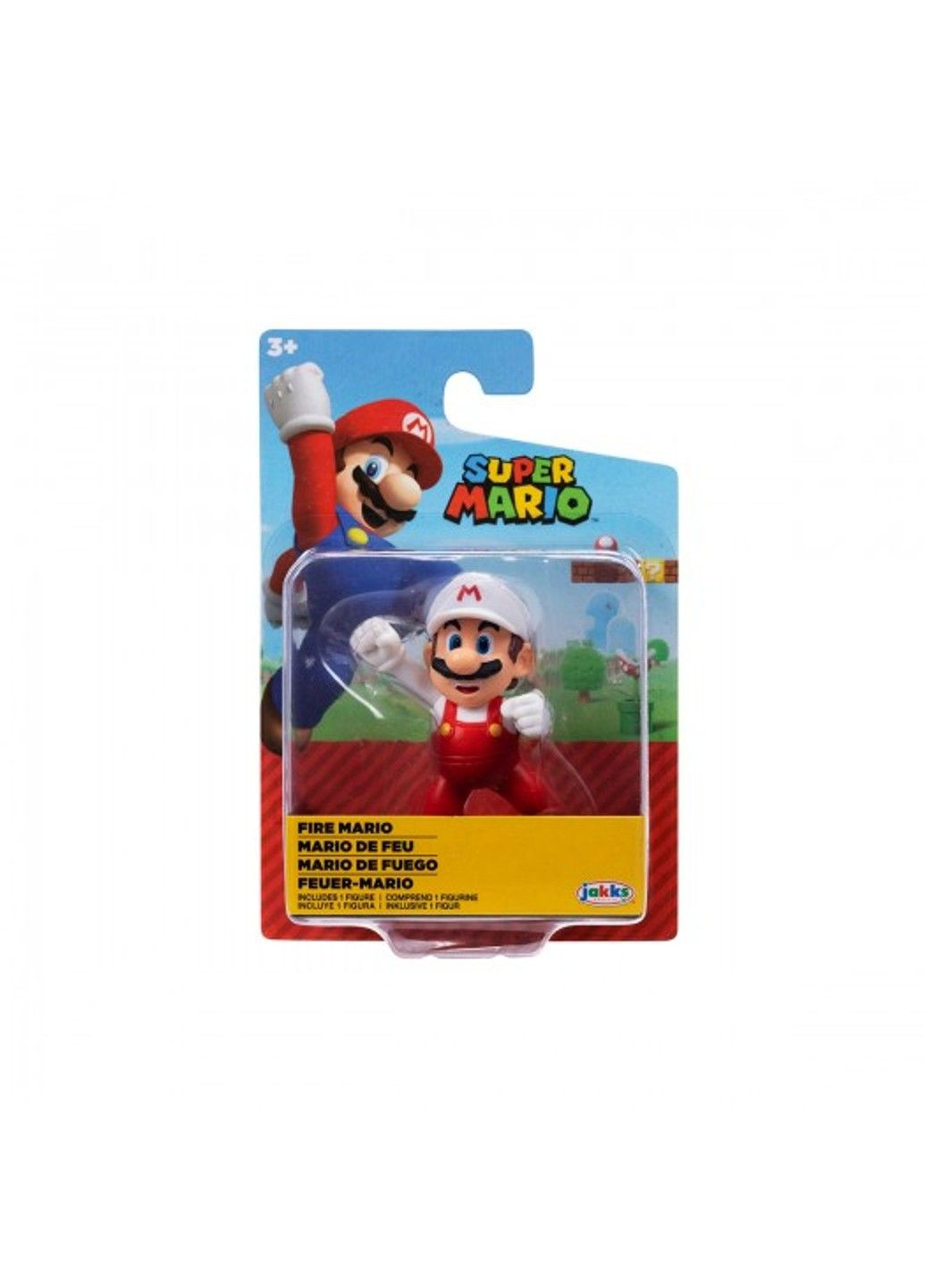 Игровая фигурка с артикуляцией - Огненный Марио 6 cm Super Mario (331298850)