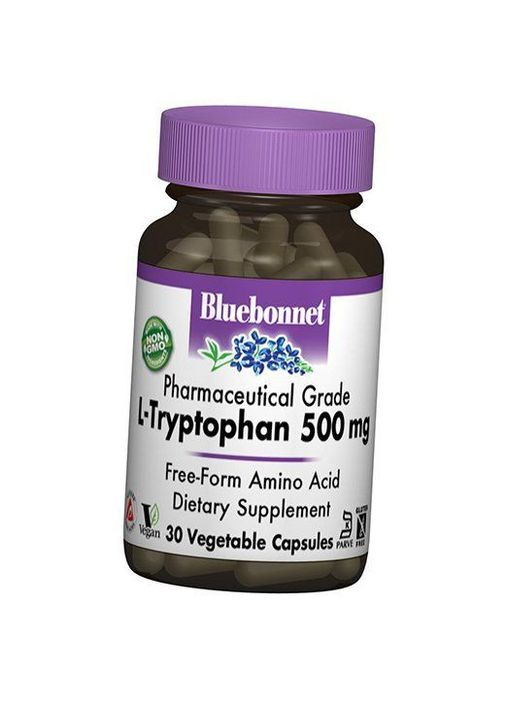 LTryptophan 500 30вегкапс (27393002) Bluebonnet Nutrition (293253900)