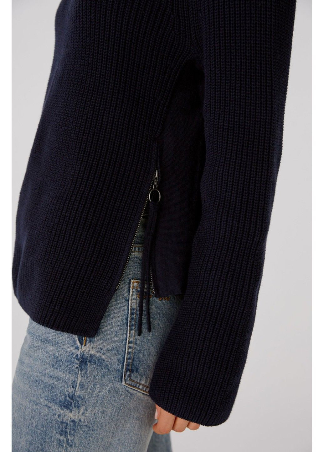 Пуловер жіночий О-горловина 79916-5530106 Oui (322841828)