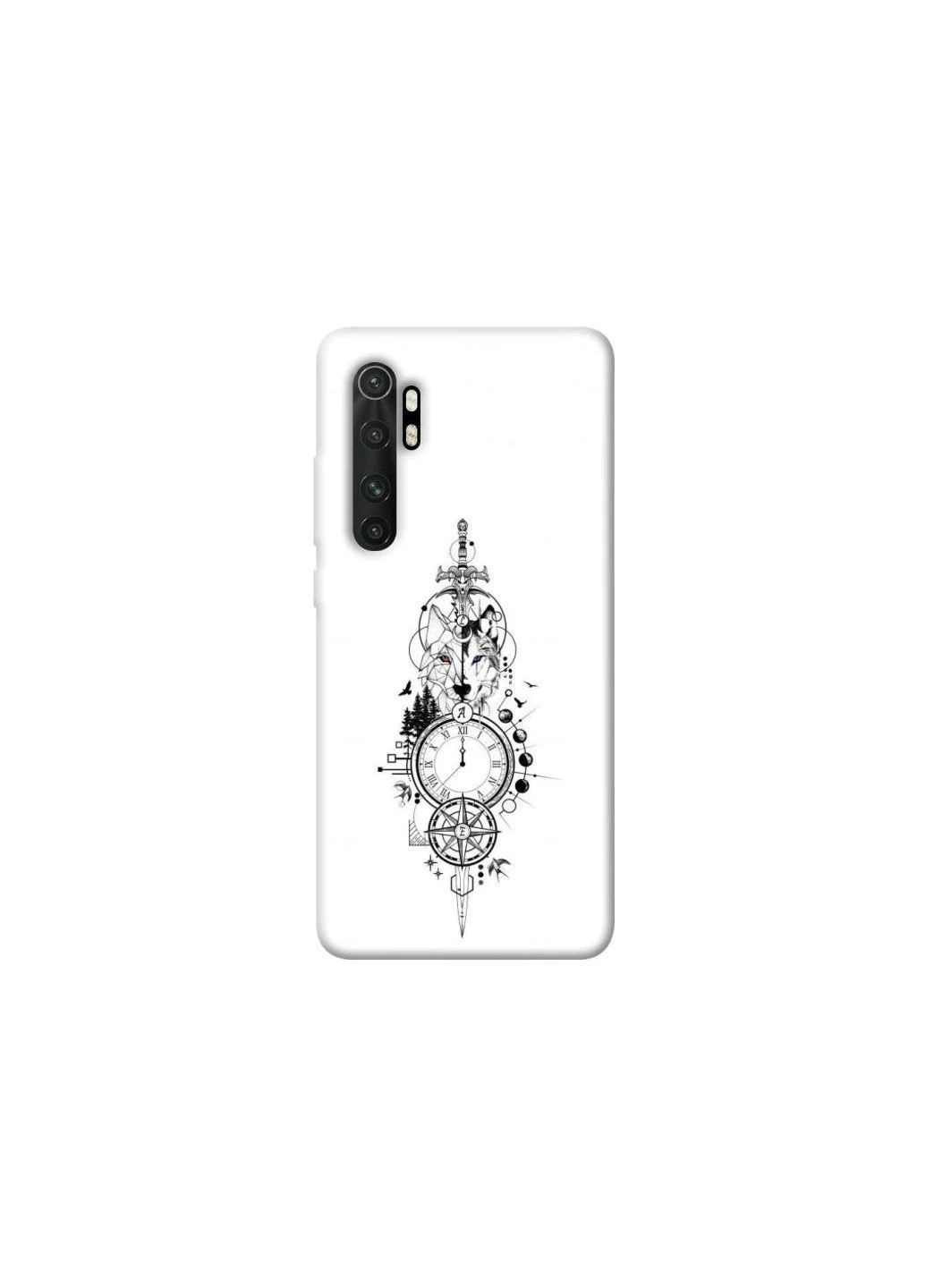 Чехол на Xiaomi Mi Note 10 Lite Tattoo ver.8 Frontalka (393367220)