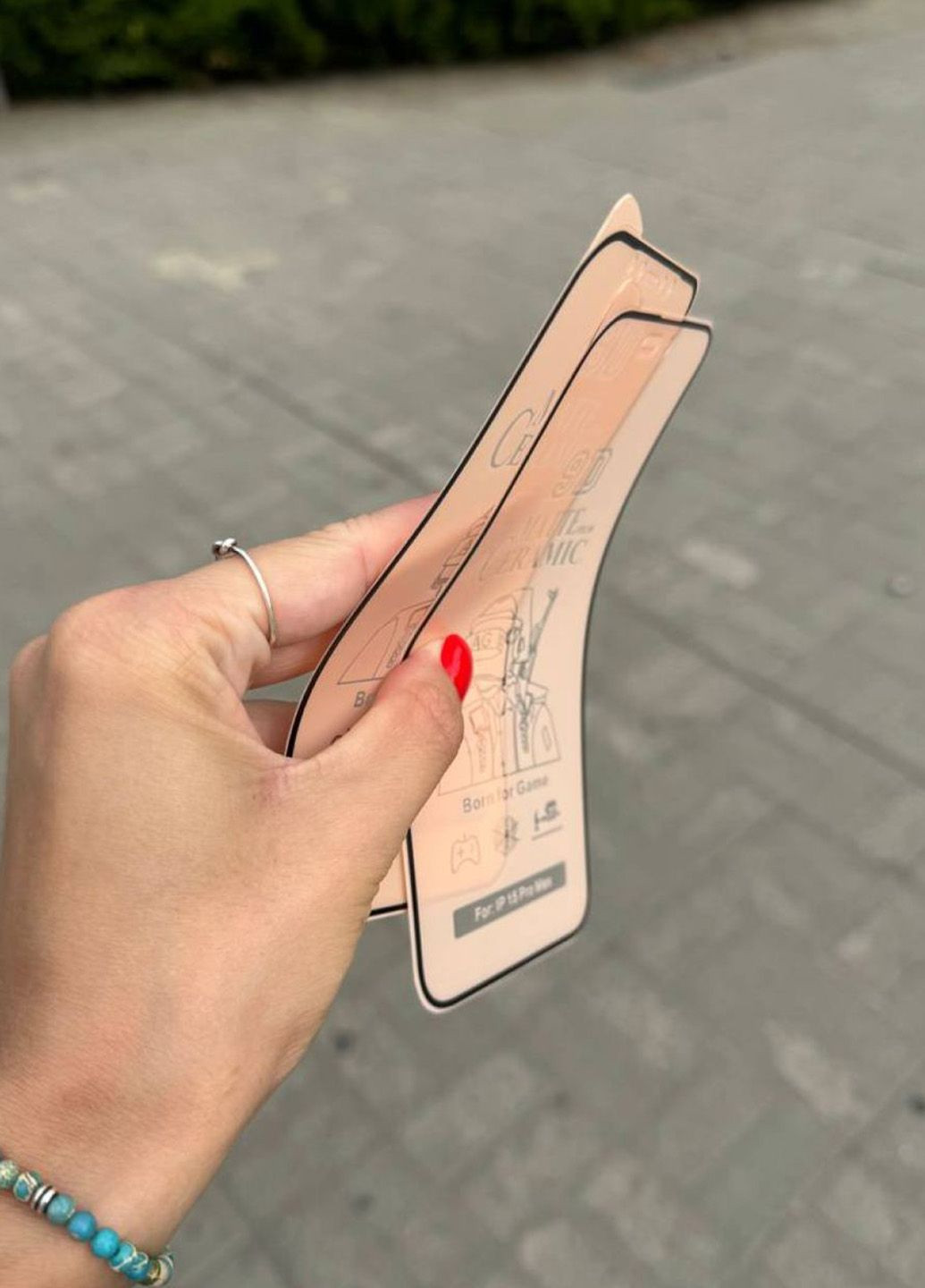 Гибкое защитное матовое стекло для IPhone X/Xs (Ceramics) / керамика для телефона айфон X/Xс No Brand (301866717)