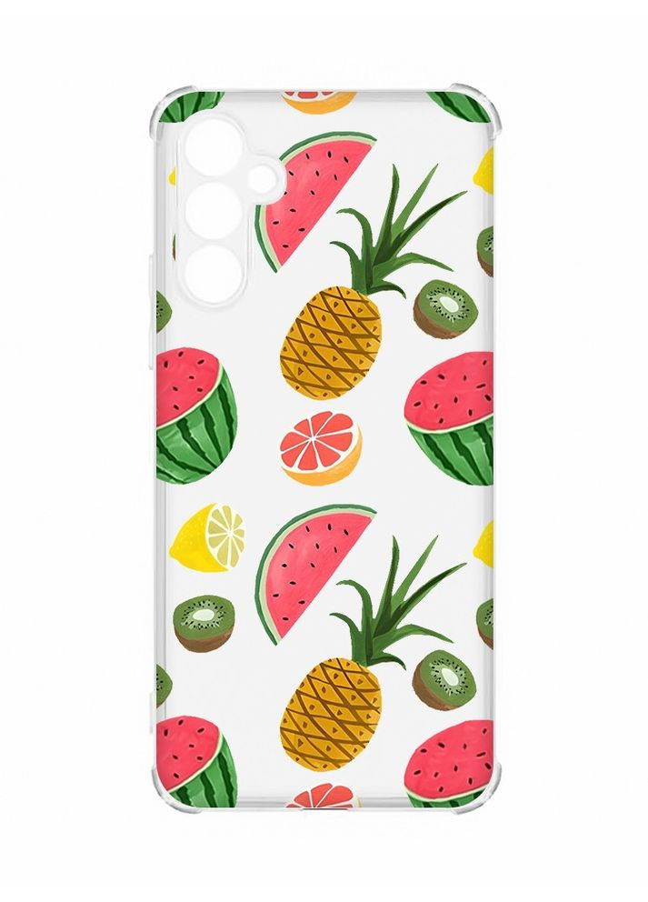 Чохол із потовщеними кутами на Samsung Galaxy A54 5G/A546:: Фруктовий мікс (принт 347) Creative (360672963)