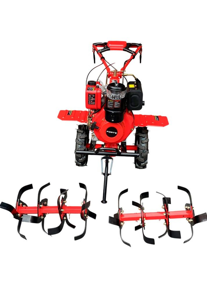 Культиватор 1050 NEW 8" Red (6906511133999) Forte (325218833)