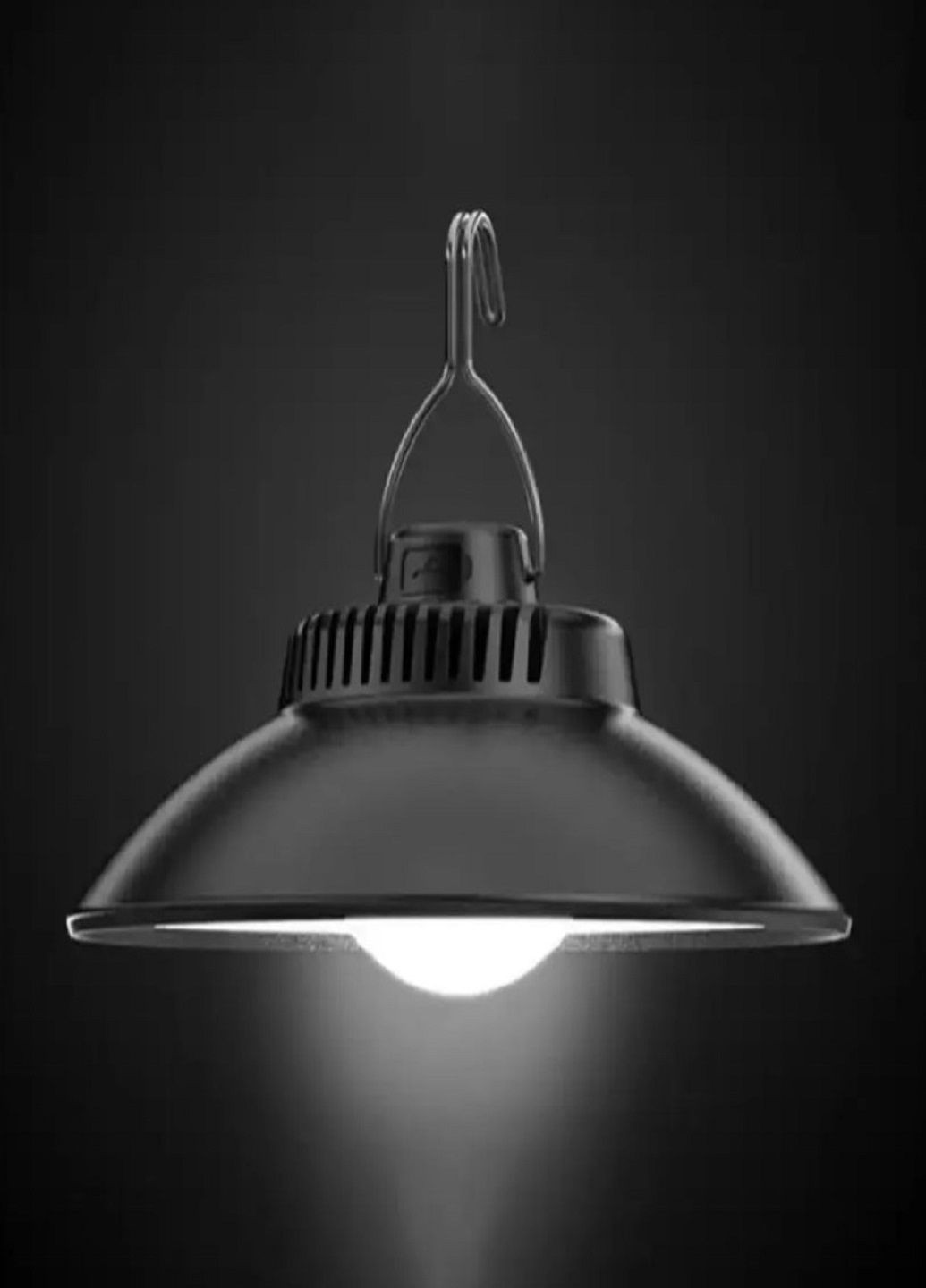 Кемпинговый светильник лампа Rablex RB-705 подвесной фонарь с аккумулятором черный VTech (299712270)