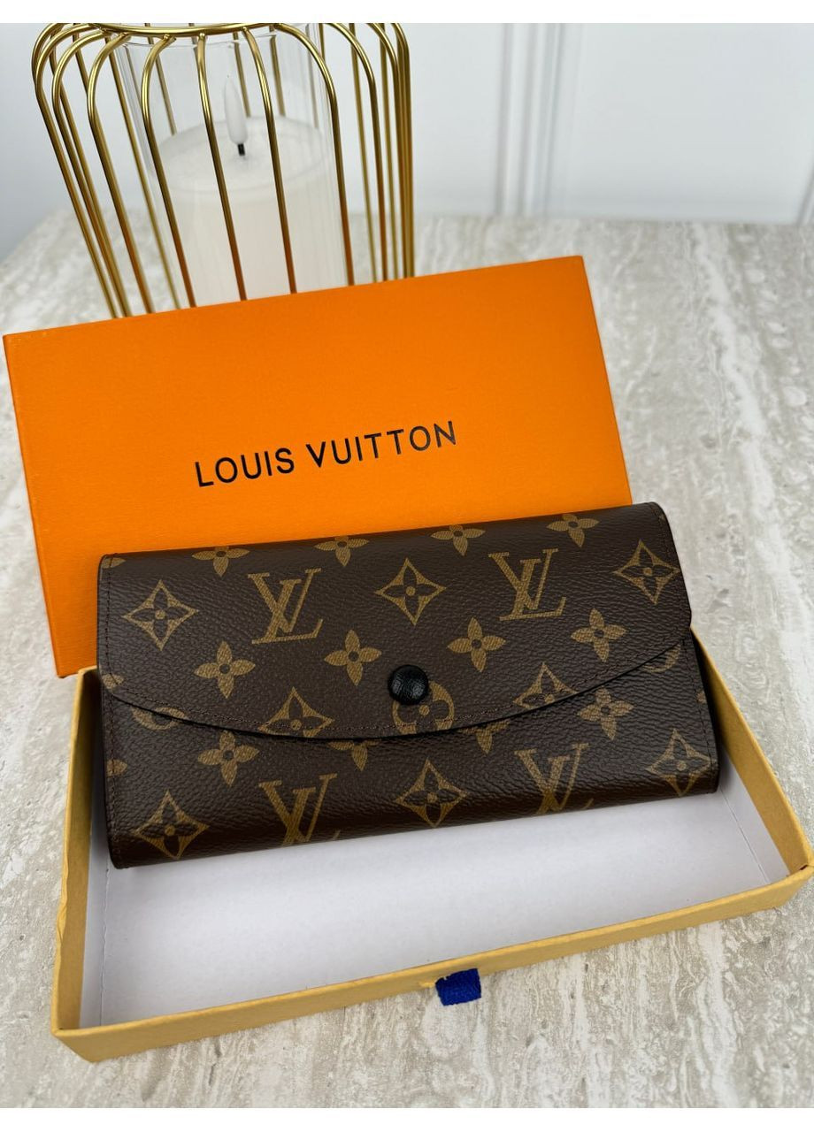 Кошелек Louis Vuitton конверт большой черный овал LUX качество No Brand (366725633)