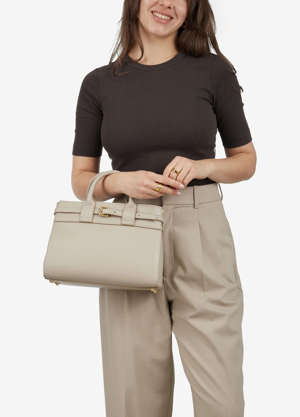 Сумка женская кожаная тоут большая Tote Regina Notte (329412361)