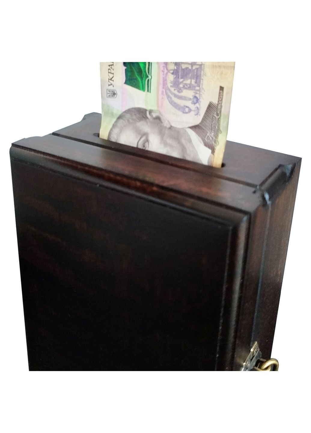 Деревяна копілка для грошей, монет (20/13 см.) Україна (315728985)