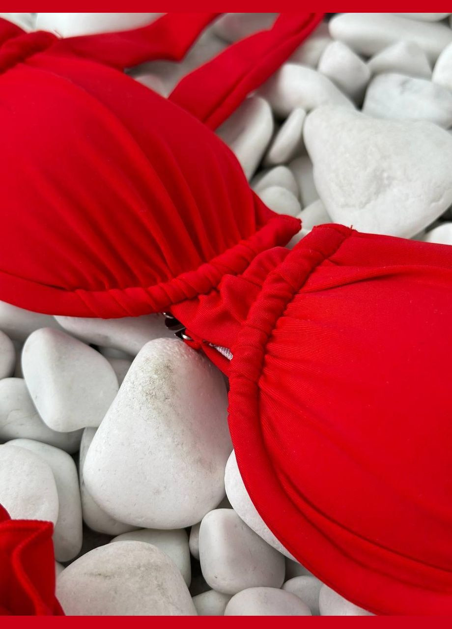 Красный женский купальник 1480/3 (красный). No Brand