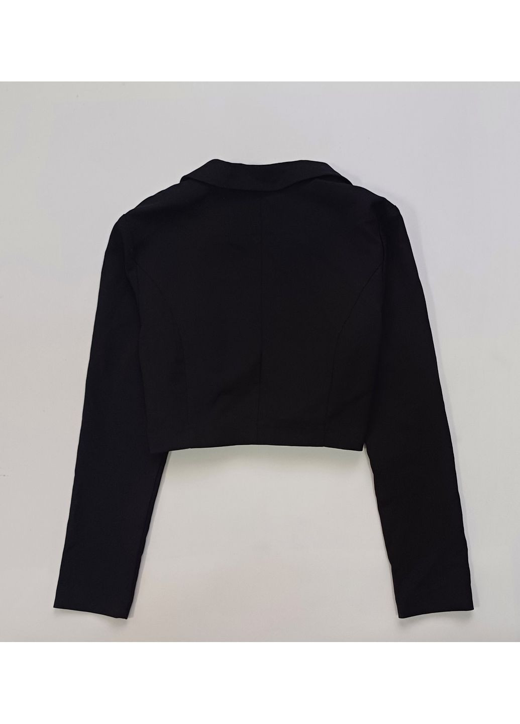 Черный женский жакет H&M однотонный - демисезонный