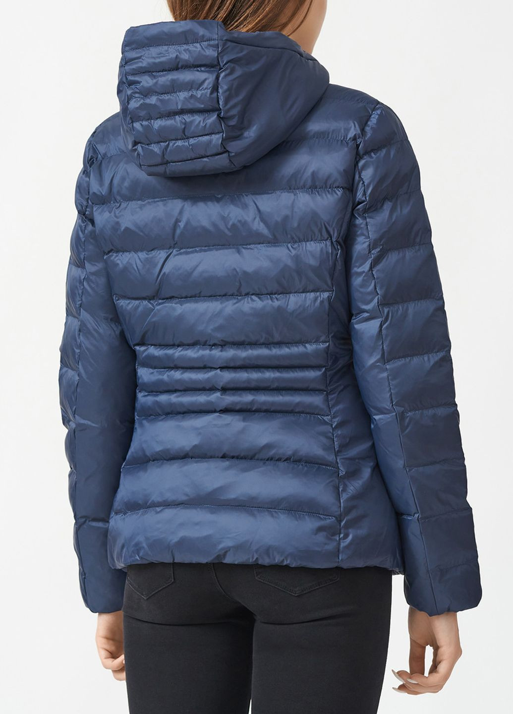 Синя демісезонна куртка Emporio Armani