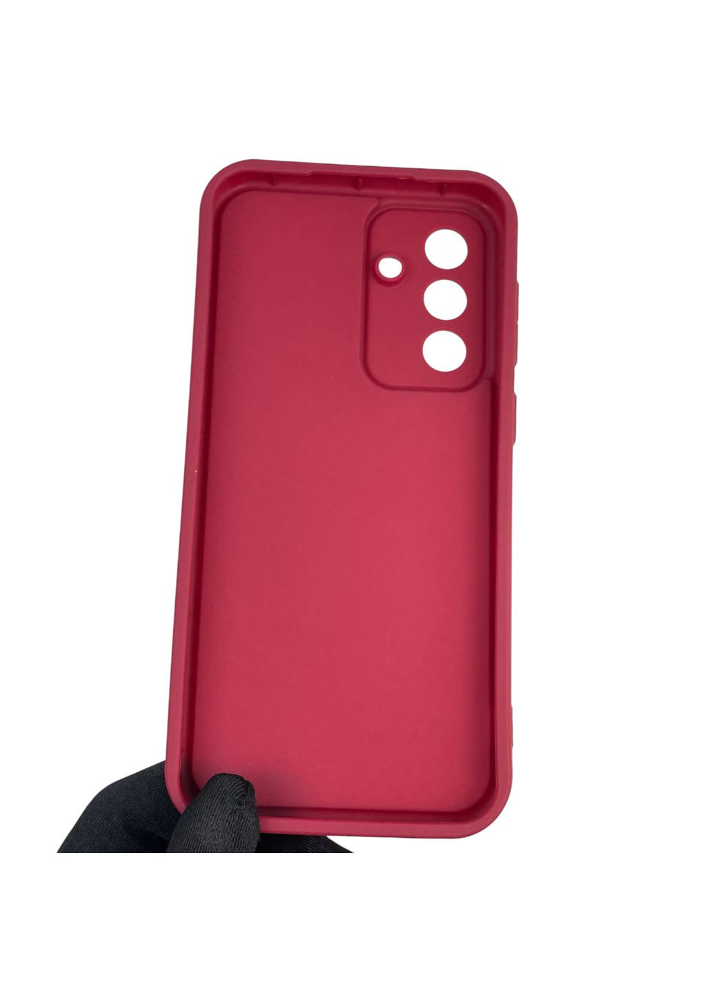 Чохол силіконовий Soft Touch з 3D принтом Майнкрафт для Galaxy A56 (SM-A566B) бордовий (Повний захист камери) Samsung (373424656)