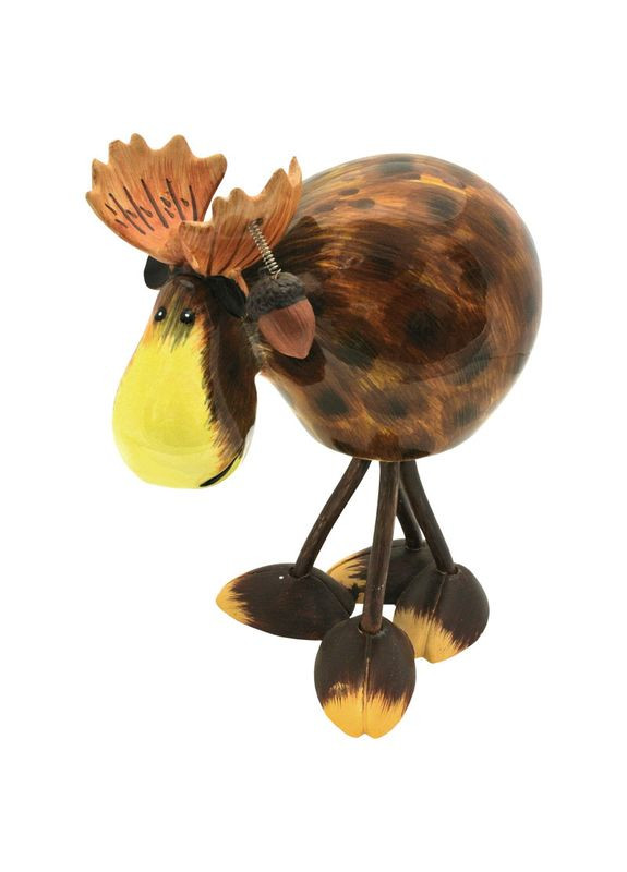 Фигурка на пружинке Добрый лось h19 см No Brand (301163580)