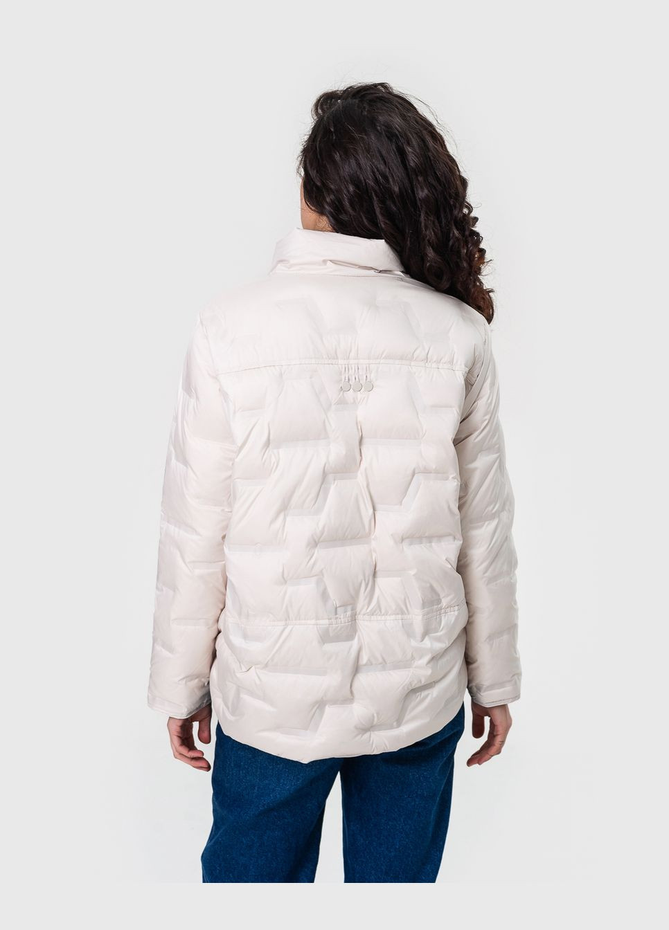 Молочная демисезонная куртка Viva 90316