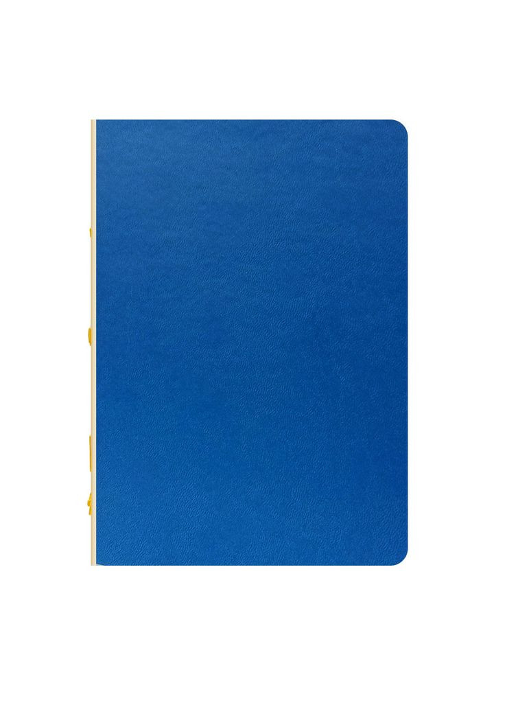 Скетчбук А5, голубой 128 листов, гибкая обложка, искусственная кожа Фабрика Поліграфіст (281999690)