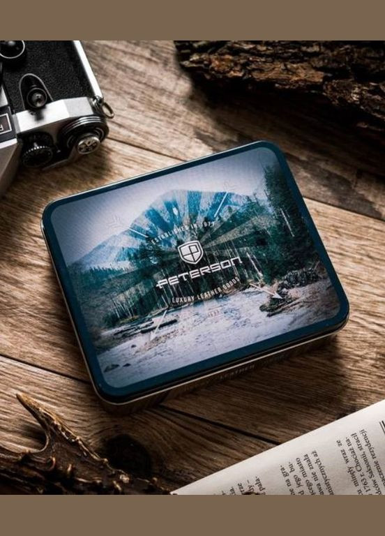 Кожаное мужское портмоне Peterson (302243945)